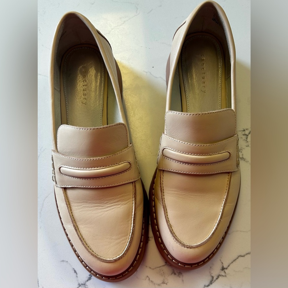 Sanctuary The Westside Loafer Oatmilk Size 8.5